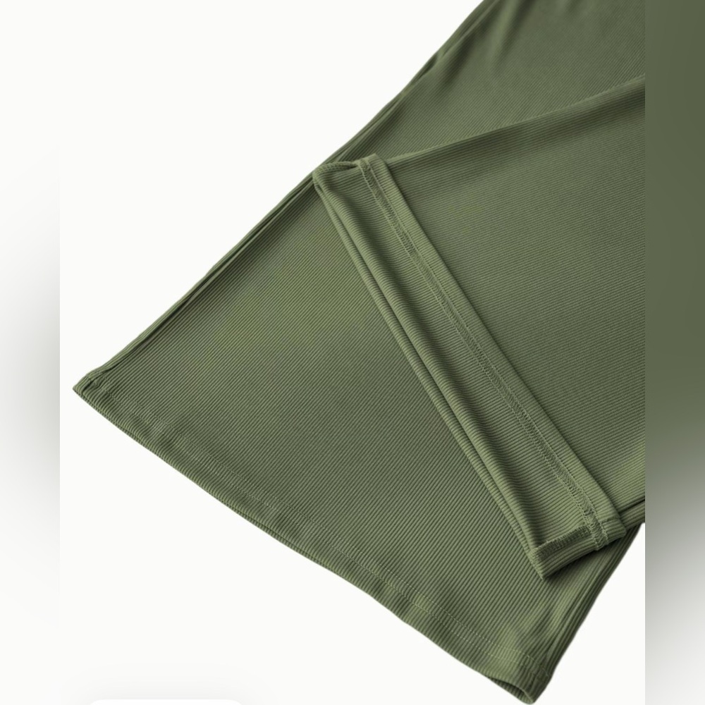 Olive Green Women's Jumpsuit - Picture 7 of 14